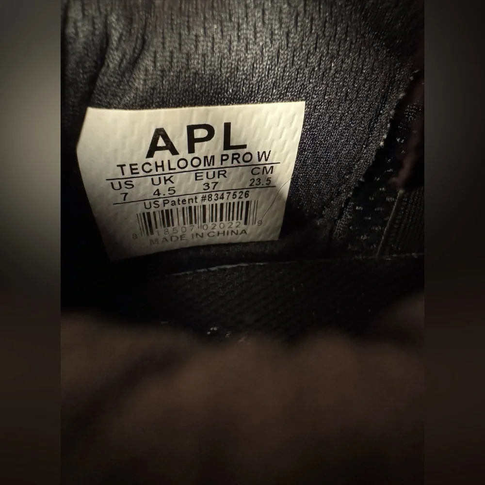 APL Women’s Black Sneakers Size 7